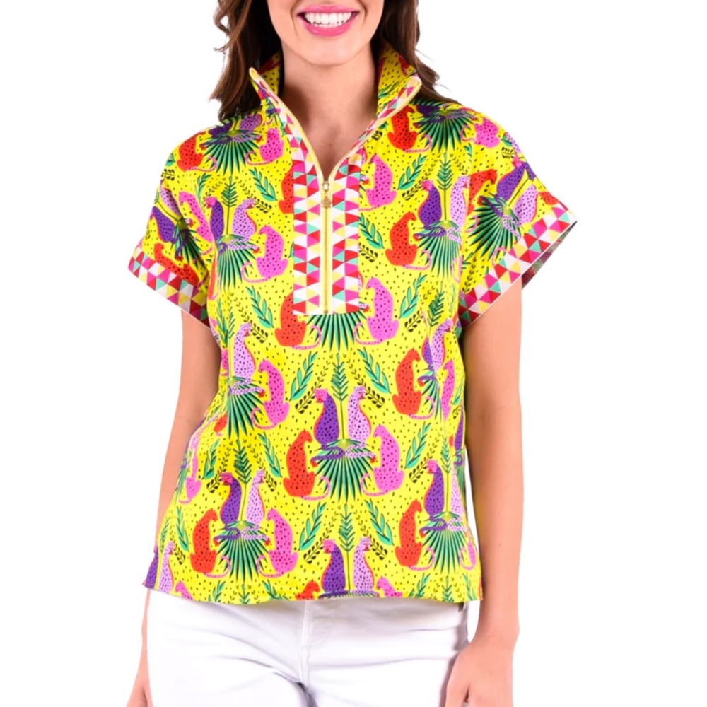 NEW WITH TAGS Emily McCarthy Poppy Pullover Peekaboo Top S